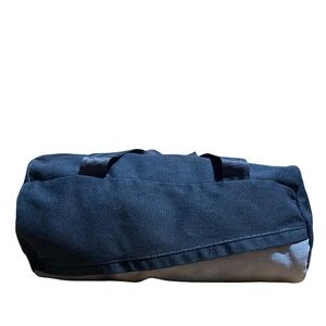 Axe Mens Black and Gray Toiletry Canvas Duffle Bag Travel Grooming Carry On